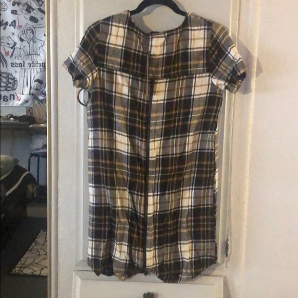 🆕 ASOS/Noisey May/ Plaid Shirt Dress 🆕 - Picture 4 of 5